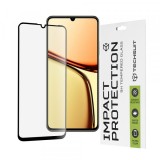 Folie de protectie Ecran Techsuit pentru Realme C63 / C61, Sticla Securizata, Full Glue, 111D, Neagra