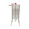 Centrifuga manuala apicola, extractor miere transparent cu 2 rame