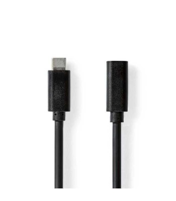 Cablu prelungitor USB3.2 Gen 1 type C tata - USB type C mama 1m foto