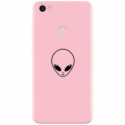Husa silicon pentru Xiaomi Redmi Note 5A, Pink Alien foto