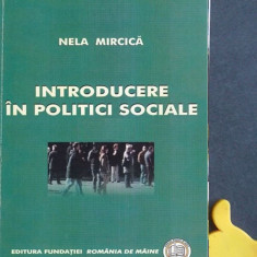 Introducere in politici sociale Nela Mircica