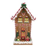 Cumpara ieftin Casuta Turta Dulce polirasina multicolora 18x14x31 cm