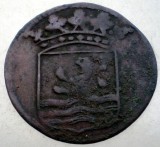 B.632 INDIILE OLANDEZE NETHERLANDS EAST INDIES ZEELAND VOC 1 DUIT 1754