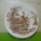 PORTELAN englezesc JOHNSON BROS seria SPRING - farfurie Ironstone , anii 1950