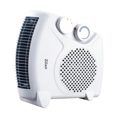 Aeroterma podea alba 200W indicator luminos termostat reglabil Zilan ZLN5534 foto