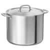 Oala Inox 15L cu Capac, Baza Groasa, Incalzire Uniforma, Compatibila Inductie, Diametru 29cm, Inaltime 24cm