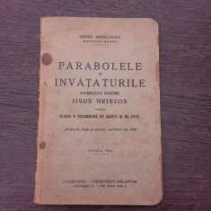 Parabolele si invataturile Domnului nostru Iisus Hristos perntru clasa a II-a secundara de baieti si fete - Irineu Mihalcescu