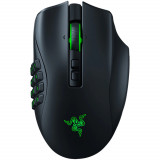 Mouse gaming Razer Naga Pro, Wireless, 20000 DPI, Razer Chroma RGB, Senzor Optic, Negru