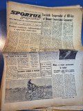 ziarul sportul popular 26 martie 1966 - radu beligan