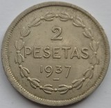 Spania, 2 Pesetas 1937 Guvernul Euzkadi