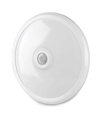 Plafoniera LED 12W 900lm IP20 cu senzor de miscare 6400K alb rece foto