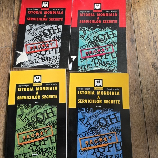 Istoria mondială a serviciilor secrete - Roger Faligot, R&eacute;mi Kauffer - 4 volume