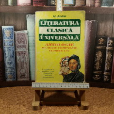 Al. Andrei - Literatura clasica universala clasele I - IV &amp;quot;A3425&amp;quot; foto