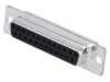 Conector Mufa Mama D-Sub 25 Pini MH CONNECTORS Aurit Montare pe Cablu