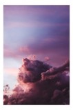 Tablou Canvas, "Apus de vis printre nori", Nori, Apus, Roz, Cer, Dramatic, Calm, Vise, Magic, Infinit, 26 x 39 cm, CMCLASS