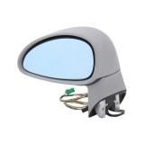 Oglinda exterioara Citroen C4 (La/Lc) 10.2004-12.2010 partea stanga Best Auto Vest albastra asferica carcasa prevopsita grunduita reglare electrica c