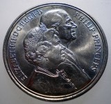 F.573 MAREA BRITANIE ANGLIA Golden Wedding Anniversary 5 POUNDS 1997 XF/AUNC