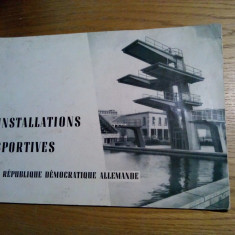 INSTALLATIONS SPORTIVES en R. D. Allemande - K. H. Muller (photo) - 1957