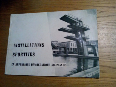 INSTALLATIONS SPORTIVES en R. D. Allemande - K. H. Muller (photo) - 1957 foto