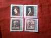 Serie Liechtenstein 1981 - Personalitati , 4 valori, Nestampilat