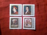 Serie Liechtenstein 1981 - Personalitati , 4 valori, Nestampilat