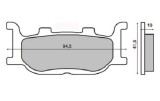 Placute frana Yamaha SR /TDR /XV /T-Max / FZ6/ XJ/ 125-1700 Skyliner 250 Cod Produs: MX_NEW 225100410RM