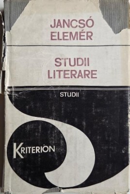Studii literare - Jancso Elemer foto