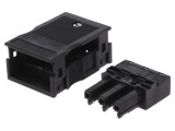 Conector regletă deconectabilă cu arc