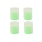 Set 4 capace pentru supapa cauciucuri, fosforescente, universale, ABS, verde