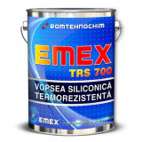 Vopsea Siliconica Termorezistenta &ldquo;Emex&rdquo; - Argintiu - Bid. 20 Kg