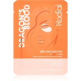 Rodial Dragon&#039;s Blood Jelly Eye Patches masca hidrogel pentru ochi pentru hidratare si fermitate 1 buc