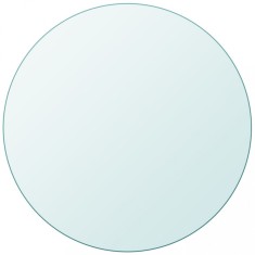 vidaXL Blat de masă din sticlă securizată rotund 500 mm