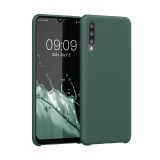 Husa Kwmobile pentru Samsung Galaxy A50, Verde, Silicon, KWM0000102C032C, Carcasa