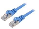 Cabluri patch F/UTP 6 litat CCA PVC albastru 30m 26AWG Fire: 8