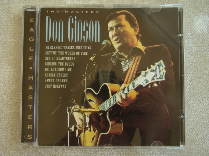 DON GIBSON - The Masters - C D original ca NOU