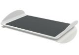 Suport Ergonomic pentru Picioare, Ajustabil, Alb-Gri, Leitz