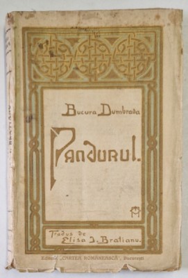 PANDURUL de BUCURA DUMBRAVA , EDITIE INTERBELICA foto