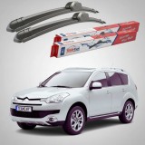 Cumpara ieftin Ștergătoare Citro&euml;n C-Crosser Gen I EP 2007-2013 | Set Față Flat &ndash; TeamCar&reg;