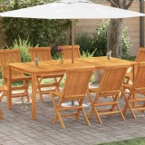 vidaXL Masă de grădină, 200x100x74 cm, lemn masiv de acacia 44106