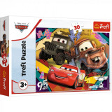 Cumpara ieftin Puzzle Trefl 30 Disney Cars 3 Masinile de Viteza