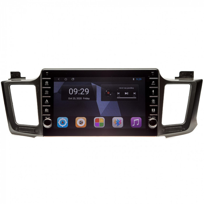 Navigatie Toyota RAV4 2013-2016 AUTONAV Android GPS Dedicata, Model PRO Memorie 64GB Stocare, 4GB DDR3 RAM, Butoane Laterale Si Regulator Volum, Displ