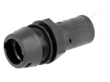 Clemă Siguranțe Cilindrice Neagră 10A 250VAC 5x20mm