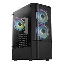 Carcasa Aerocool Quantum Mesh V2, Mid-Tower, fara sursa, ATX, Black foto