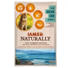 IAMS Naturally Ocean Cod 85 g foto