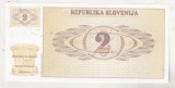 bnk bn Slovenia 2 tolar 1990 vzorec unc (specimen)