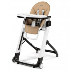 Scaun de masa Peg Perego Siesta 2 in 1 Follow Me Noce