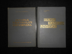 OCTAVIAN GHEORGHIU - ISTORIA TEATRULUI UNIVERSAL 2 volume, vezi descrierea foto