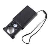 Cumpara ieftin Lup? Dubl? Profesional? 30X / 60X &ndash; LED Alb + UV &ndash; Pentru Ceasornicari, Bijutieri, Electroni?ti