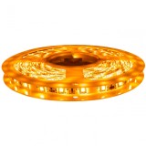 Banda led galbena 60 leduri 3528/m, 12V, rezistenta la apa, la rola de 5 metri BL60SMD-12V-GALBEN