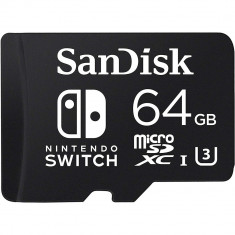 Card Memorie microSDXC UHS-I 64GB Pentru Nintendo Switch foto